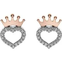 Disney Kinderohrring Disney Princess E905643UZWL aus 925er Silber - Ohrringe für Mädchen aus 925er Silber, bezauberndes Disney Princess Design, perfekt für kleine Prinzessinnen und besondere Anlässe.