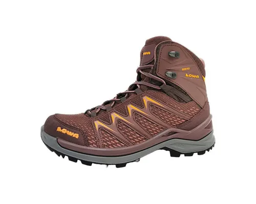 Lowa Innox Pro GTX Mid Wanderschuh - Wanderschuh mit LOWA DynaPU® Zwischensohle für optimale Dämpfung und innovativem LOWA-MONOWRAP®-Rahmen für beste Fuß-Führung. Ideal für unvorhergesehene Abenteuer in der Natur.