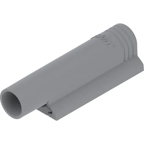 BLUM BLUMOTION Adapterplatte gerade, Schrauben, Kunststoff platingrau RAL 7036