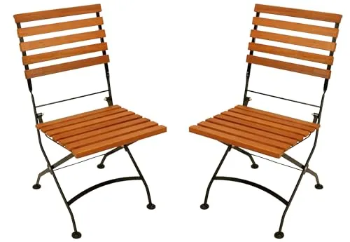 DEGAMO Klappstuhl Gartenstuhl HOFGARTEN, 2 Stück von DEGAMO