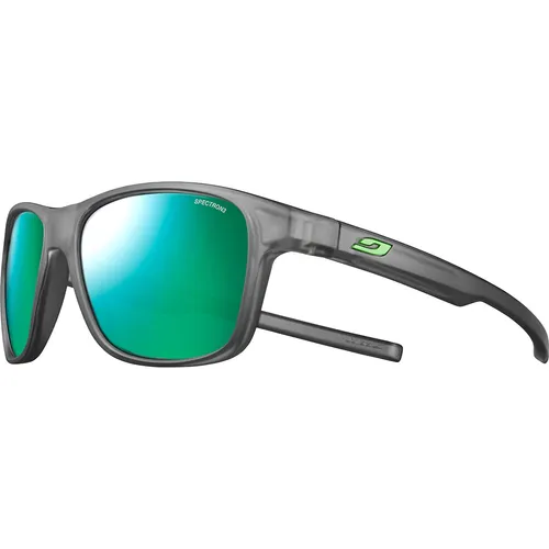 Julbo CRUISER J522 Jugend-Sonnenbrille - Sportbrille für Kinder mit grauem Kunststoff-Gestell und grünem Glas, ideal für Outdoor-Aktivitäten und optimalen UV-Schutz.
