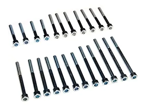 Schraubensatz Motor Motorschrauben 23-teilig passend für MZ ETZ 250 verzinkt