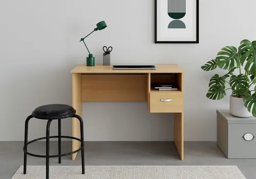 VOGL Möbelfabrik Schreibtisch Flo in beige von VOGL Möbelfabrik