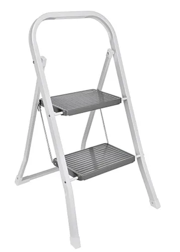 Leiter / Klapptritt 2 Stufen Stahl 50cm