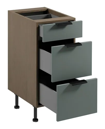 Küchenschrank mit Schubladen und Soft-Close-Tür