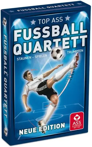 Cartamundi Spiel TOP ASS: Giga Quartett, Fußball