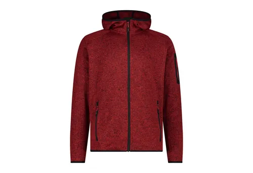 CMP Fleecejacke CMP Herren Fleecejacke Knitted Fix Hood Jacket 3H60847N
