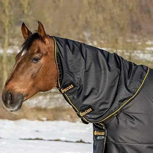 Kerbl Bucas Irish Combi Neck 135/M Black/Gold von Bucas