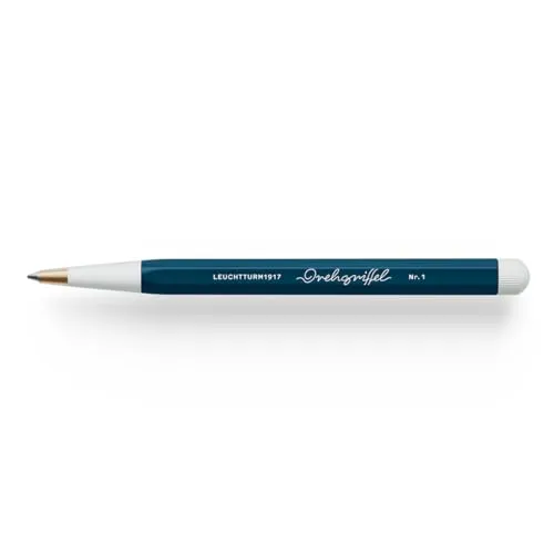 Leuchtturm 372214 Drehgriffel Nr.1 deep sea Kugelschreiber - Eleganter Kugelschreiber in tiefblau, ideal für stilvolles Schreiben und hochwertige Notizen.