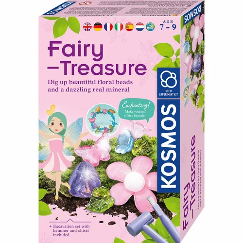 KOSMOS Fairy Treasure Feen-Schatz INT Experimentierkasten Ausgrabung ab 7 Jahren