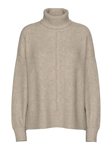 PIECES Pcmalou Ls Rollneck Knit Noos Bc von PIECES