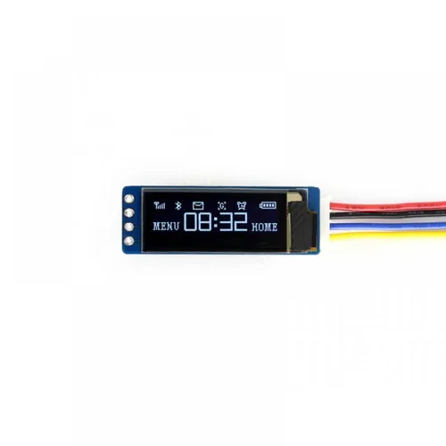 Produktbild 0.91 128x32 OLED Display Modul, einfarbig (weiß), I2C Interface