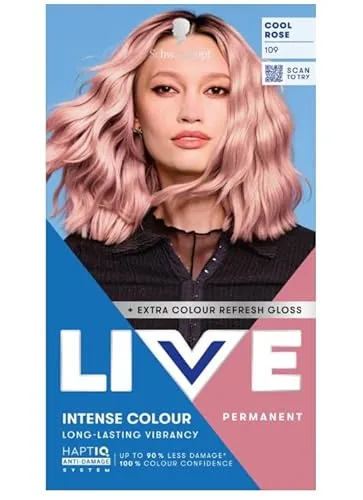Schwarzkopf LIVE Intense Colour 109 Cool Rose
