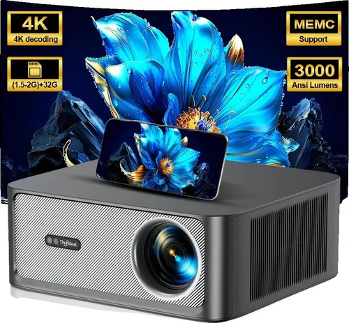 Full HD Projektor mit 4K Unterstützung und Android