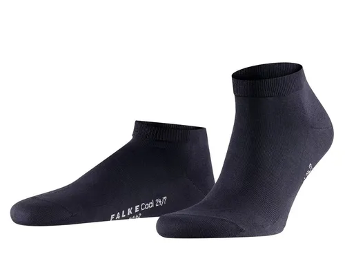 Falke Tagessocke Cool 24/7 Sneaker New (nachhaltige Baumwolle) navyblau Herren - 1 Paar, Größe: 41-42