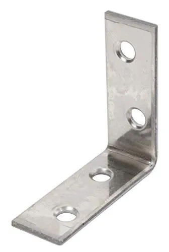 Alberts 50x Stuhlwinkel Winkelverbinder aus Edelstahl