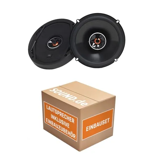 JBL Club 6522 Lautsprecher Einbauset für VW Polo 9N - Car-HiFi-Lautsprecher, inklusive 2-Wege Koax-System für optimalen Sound und passgenauen Einbau im VW Polo 9N.