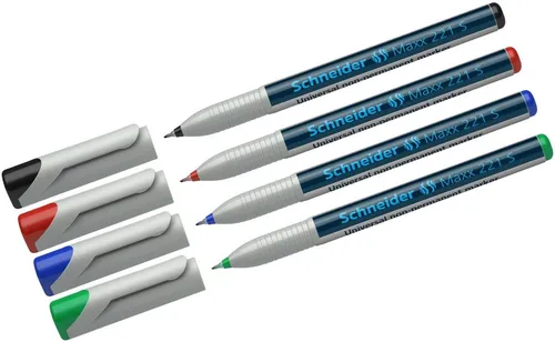SCHNEIDER Folienstift Universalmarker Maxx 221 non-permanent S 4er