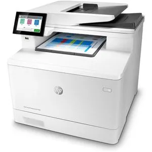HP Color LaserJet Enterprise MFP M480f - Farb-Multifunktionsdrucker mit 50 € Gutschein, 3 Jahre Vor-Ort-Garantie, ideal für kleine Teams und vielseitige Dokumentenverarbeitung