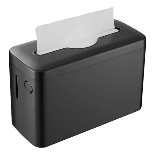 Hipzeepo Papierhandtuchspender Arbeitblatt Handtuchspender für Heimküchen Restaurant für Badezimmer, Schlafzimmer, Küche, Toilette Schwarz