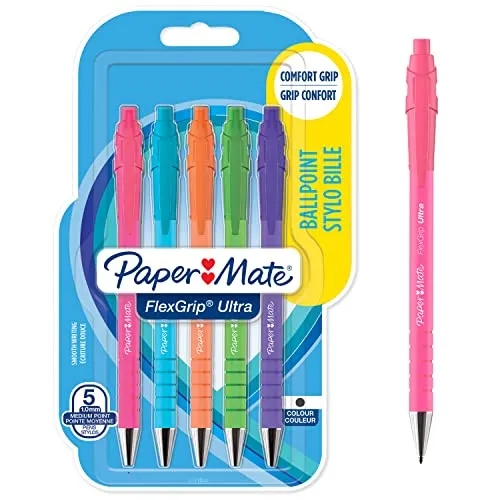 Paper Mate PM FXGRP RT M BRIGHTS BLK BL5 PE