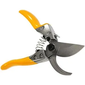 GRÜNTEK Gartenschere PHOENIX 200 mm TEFLON - Gartenschere mit automatisch öffnender Teflon-Klinge für präzise Schnitte an Reben und Sträuchern, Testsieger mit der Note