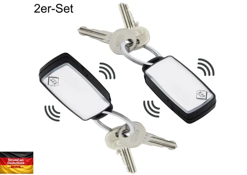 2er Set Pfeifen Schlüsselfinder 
