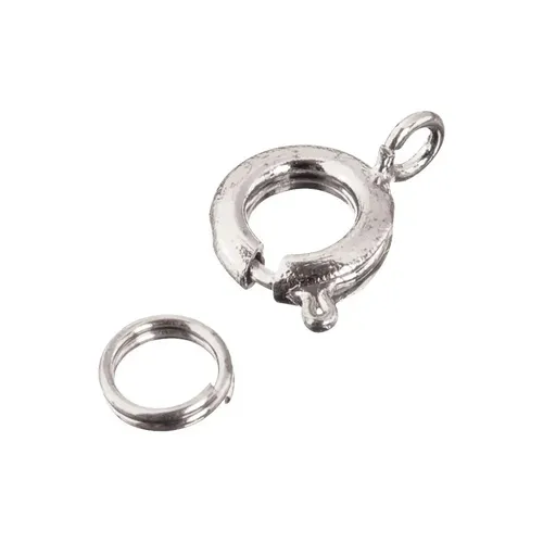 KNORR prandell 212364026 Kettenverschluss rund silberfarben