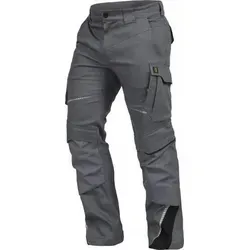 Leibwächter FLEXH Flex Line Bundhose grau-schwarz, Gr. 28 in grau von Leibwächter