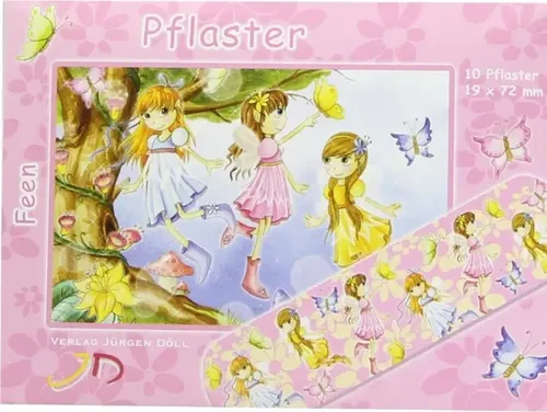 KINDERPFLASTER Feen Briefchen 10 St