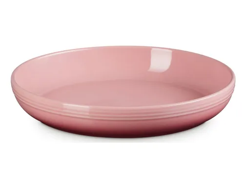 LE CREUSET Suppenteller Coupe rose quartz 22cm – eleganter Genuss - Der LE CREUSET Suppenteller Coupe in rose quartz (22 cm) vereint modernes Design mit Alltagstauglichkeit. Ideal für Suppen und Salate, hitzebeständig und spülmaschinengeeignet für müheloses Servieren und Reinigen.