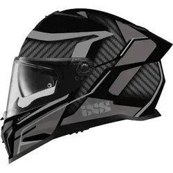 IXS 912 SV 2.0 Blade Integralhelm - Matt Schwarz/Grau/Silber - S - Motorradhelm mit hervorragender Belüftung und Panorama Sichtfeld, ausgestattet mit kratzfestem Schnellwechselvisier und integrierter Sonnenblende für optimalen Fahrkomfort.