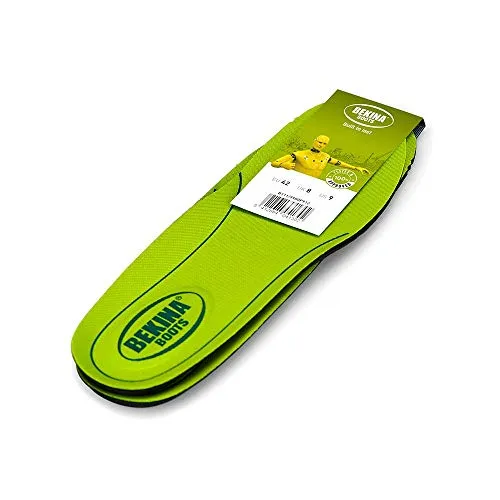 Ergonomische Einlegesohlen für Männer und Frauen, optimaler Komfort, 2 Schichten, stoßdämpfend, schweißhemmend, waschbar, EU 36