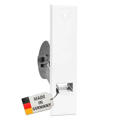 Einlassgurtwickler Set 5 x inkl. Abdeckplatte - Fensterbeschläge, ideal für 5-6m Gurtbänder, tiefenverstellbar und mit hochwertiger Spannfeder für optimale Nutzung.