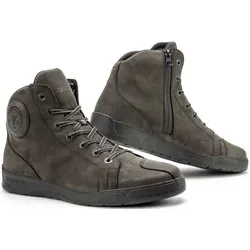 Stylmartin Tank WP Leather wasserdichte Motorrad Schuhe - Motorradstiefel, wasserdicht und sportlich, ideal für Fahrten bei jedem Wetter, Größe 41, mit robustem Gummilaufsohle für optimalen Grip.