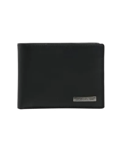 Quiksilver Gutherie - Leder Bi-Fold Wallet - Herren-Geldbörsen mit RFID Schutz, echtes Leder und praktischen Fächern für Karten, Münzen und ID. Ideal für stilbewusste Männer.