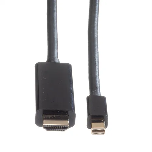 Mini DisplayPort Kabel 2m - Hochwertige Verbindung für UHDTV - Monitor-AV-Kabel & Adapter, ideal für gestochen scharfe UHD-Übertragungen, sorgt für stabile und schnelle Signalübertragung.