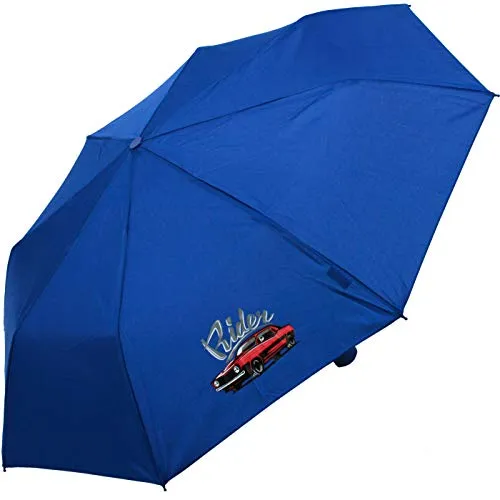 Kinderschirm Jungen Mini Taschenschirm Light Kids blau - Cars Rider