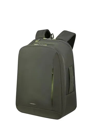 Samsonite Guardit Classy - EasyJet Handgepäck 34 x 20 x 45 cm, 27,5L, 0,70 kg, Kabinentasche, Flugzeug-Rucksack M Untersetzer, Grün (Gunmetal Green)
