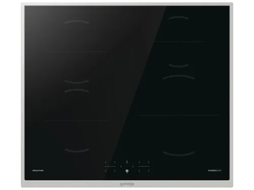 Gorenje GI6401BX Induktionskochfeld 60cm - Schwarz - Induktionskochfeld mit BigZone für große Pfannen, PowerBoost für schnelles Kochen und Kindersicherung für mehr Sicherheit. Ideal für moderne Küchen.