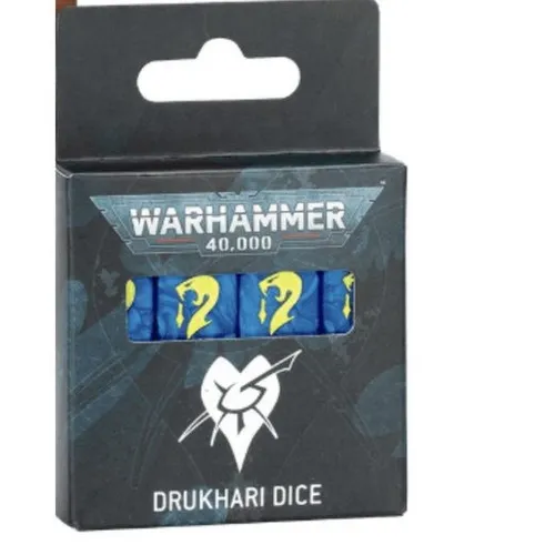Warhammer 40.000 Games Workshop, Drukhari Dice Würfel Set (16 x), 45-05