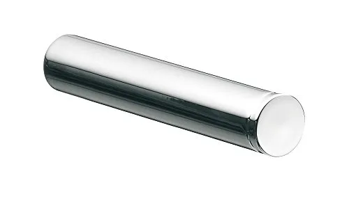 Emco Rondo 2 Reserve-Toilettenpapierhalter, chrom, für 1 Rolle, Klopapierhalter, Rollenhalter, Wandmontage - 450500100