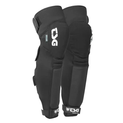 TSG Erwachsene Schienbeinschoner Knee-Shinguard Temper A 2.0, Black, L, 710061