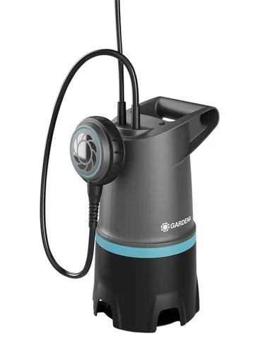 GARDENA 09017-47 Schmutzwasser-Tauchpumpe 20000 BASIC - Wasserpumpen - Leistungsstarke Schmutzwasser-Tauchpumpe mit einer Fördermenge von bis zu 20.000 Litern pro Stunde, ideal für schnelle Entwässerung.