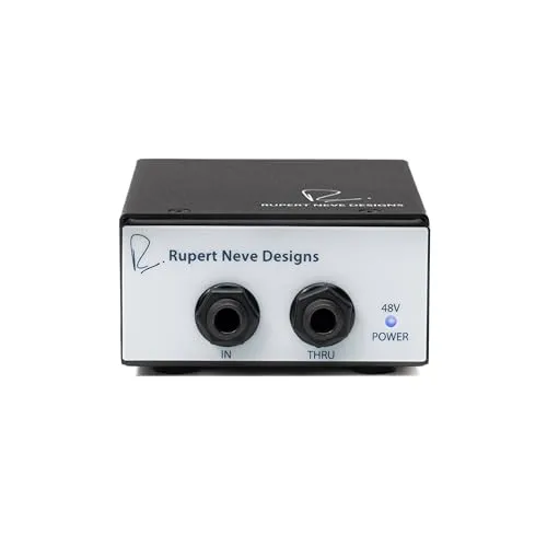 Rupert Neve Designs RNDI-M - Hochwertige DI Box - Symmetrierboxen für Pro Audio, bietet herausragende Klangqualität und sorgfältige Verarbeitung für professionelle Anwendungen.