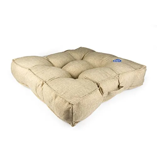 Produktbild Duvo+ Kissen Quadri quadratisch beige, 86 x 86 x 18 cm