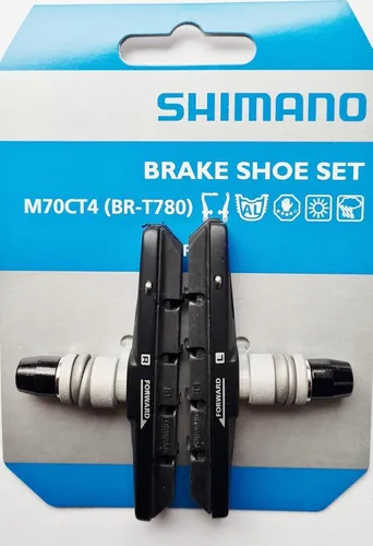 Shimano XT M70CT4 Bremsschuhe schwarz – kompatibel mit BR‑T610 / BR‑T670
