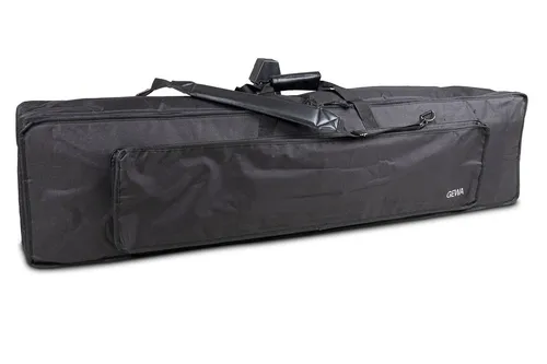 GEWA Keyboard Gig-Bag Basic schwarz 133x30x17cm - Taschen für Keyboards, robustes Cordura 600 Denier, wasserfest und mit 5 mm Schaumstoffpolsterung für optimalen Schutz.