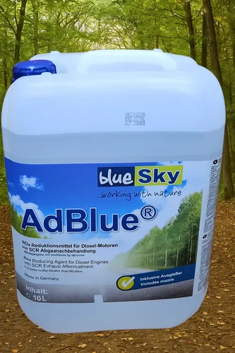 AdBlue 10L BlueSky inkl. Ausgießer – NOx Reduktionsmittel für Diesel