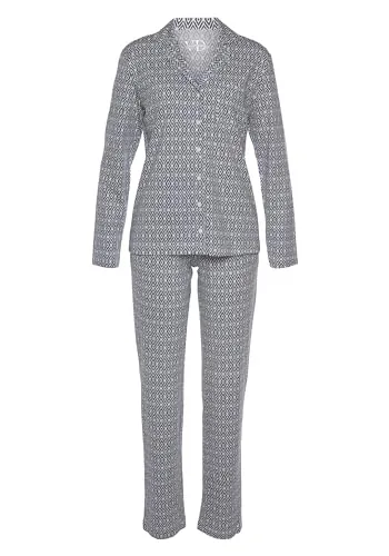 Vivance Dreams Pyjama-Set (2 tlg) mit Rautenmuster von LASCANA